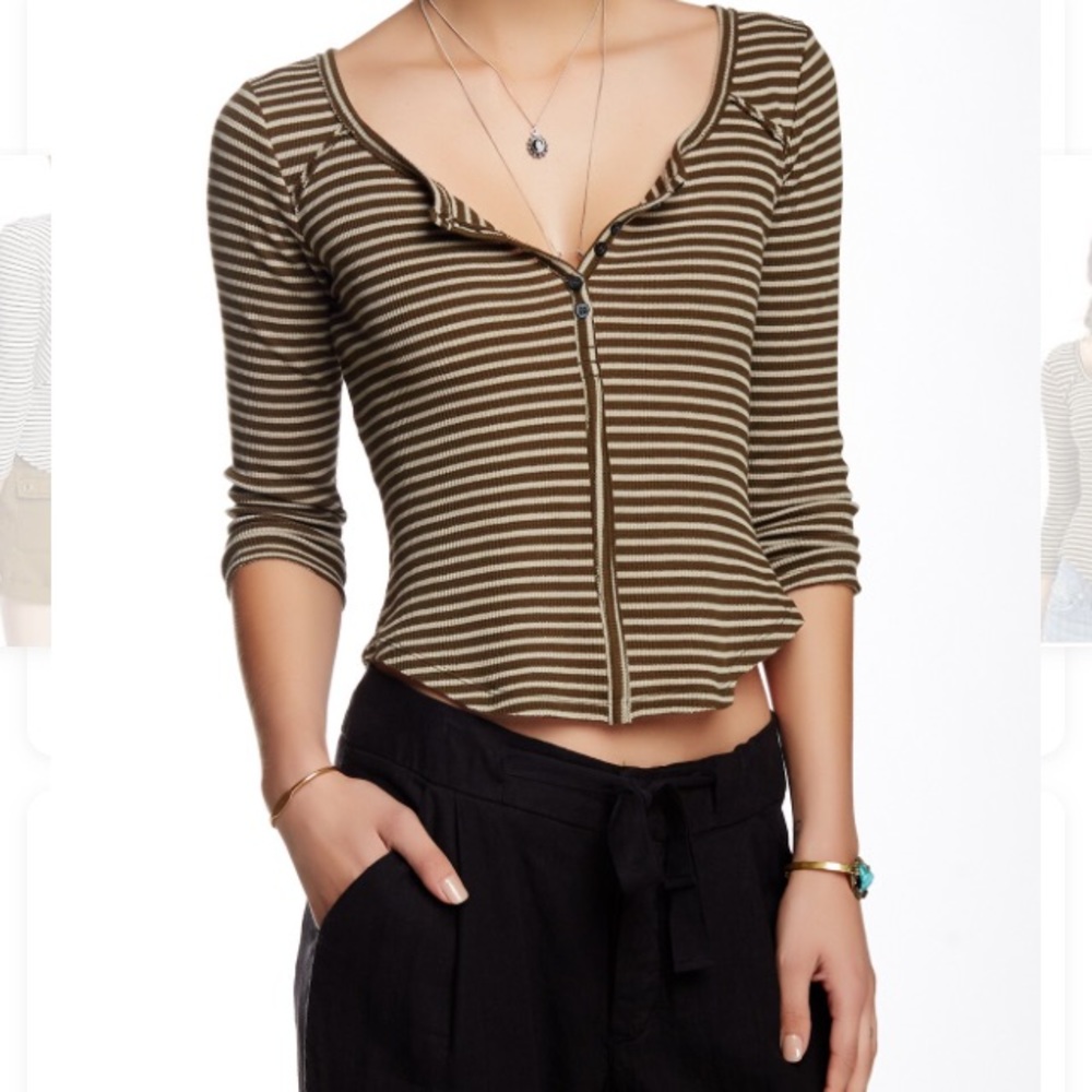 Free people Stars and Stripes tee
